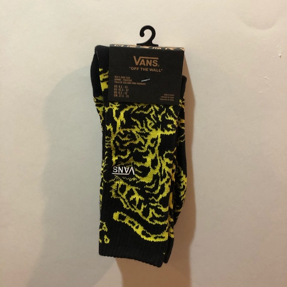 Vans Crew Socks, 1 Pair, Various Sizes - Picture 1 of 10